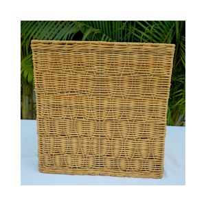 Cestas cuadradas de ratán marrón ecológicas, tejidas a mano, para decoración del hogar, restaurantes, hoteles y resorts. - Product Image 5