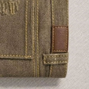 Mini billetera de mezclilla, monedero pequeño, tarjetero, organizador de efectivo compacto, accesorio de bolsillo ligero para mujeres y hombres - Product Image 2