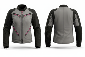 Dernier modèle de veste de moto en cuir de sécurité, coupe ajustée, style motard, imperméable, coupe-vent, équipement de protection pour la conduite, OEM ODM - Product Image 4