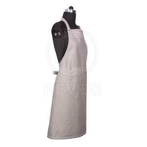 Custom High Quality <b>Kitchen</b> <b>Apron</b> with Logo Print Polyester/Cotton Fabric for Restaurants Cooking & Baking Use - Product Image 2