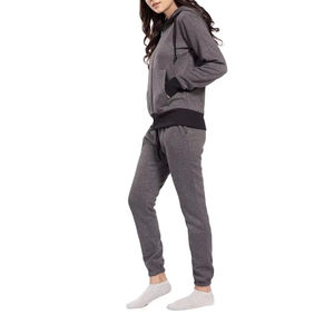 Nuevo conjunto de chándal ligero y transpirable para mujer con capucha, top de manga larga de peso medio y pantalones hasta el tobillo, ropa informal para correr. - Product Image 1