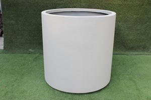 Maceta Circular de Fibra de Vidrio Moderna, Ligera y Duradera de KNT Creations, con Textura Rugosa, para Interiores y Exteriores, para Flores/Plantas Verdes - Product Image 6