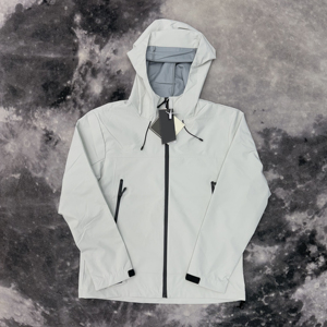 Wholesale Single-layer <b>Winter</b> <b>Quilted</b> Windbreakers Jackets Canvas Zipper Front Waterproof Windproof Outdoor Hiking - Product Image 3