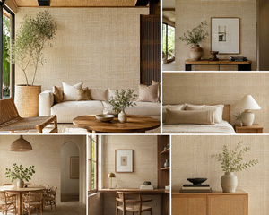 Papier peint naturel – Revêtement mural écologique pour la maison et la décoration intérieure - Product Image 5