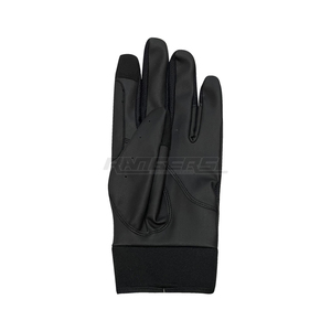 Breathable Non-Slip Waterproof Lightweight Horse Riding <b>Gloves</b> Men Women Black Full Finger Leather Palm Mesh Panels Adjustable - Product Image 3