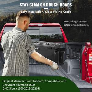 Juego de Cajas de Herramientas para Almacenamiento en la Caja de la Camioneta Chevrolet Silverado 1500 2019-2020, para el Lado Izquierdo y Derecho - Product Image 6