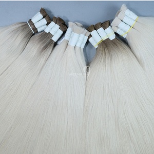 ราคาขายส่ง ผมตรงธรรมชาติแบบเป็นมัด ต่อผมแบบซุปเปอร์ดับเบิ้ลดรอน ผมเวียดนามแท้ 100% ไม่ผ่านสารเคมี ปรับความยาวได้ - Product Image 6
