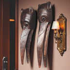 La Mejor Colección de Esculturas de Animales Hechas a Mano y Pintadas a Mano, Madera Maciza Ecológica, Duradera, Arte Vintage del Himalaya, Decoración del Hogar de Rajasthan - Product Image 4