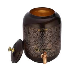 Copper <b>Water</b> Storage Dispenser <b>5L</b> with Faucet Beverage Dispenser Copper Drink Container for Catering Hotel Wholesale - Product Image 6