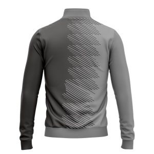 Nouveau style – Sweat-shirt homme automne à demi-zip, col montant, tendance, passe-partout, en coton, avec logo frontal par sublimation, fermeture 1/4 zip - Product Image 2