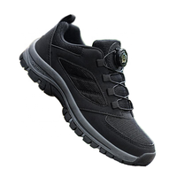 Vente en gros de chaussures de sport décontractées Baskets pour hommes de course à pied en maille respirante à boucle pivotante de grande taille