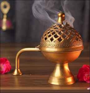 Best Arabic Metal Bakhoor Burner Tealight Incense Burner <b>Aroma</b> <b>Diffuser</b> Modern Arabic Tealight Bakhoor Burner Home Decor - Product Image 4