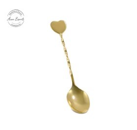 Handcrafted Metal Serving Spoons <b>Set</b> Long Handle Durable Food Safe Elegant Tableware for Dining Kitchen and Stylish Serving Expe - Product Image 4