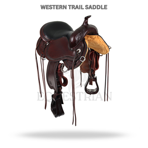 Silla de Montar Western para Caballos, Equipo Ecuestre - Product Image 2