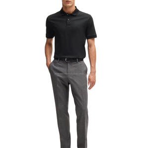 New Summer Thin Breathable <b>Stretch</b> <b>Men</b> Solid Popular Polo <b>Shirt</b> New Business Casual Lapel Polo <b>Shirt</b> Male Brand Clothing - Product Image 5