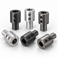 Adaptateur d'axe à fixation personnalisée, rallonge d'axe rond, adaptateur de conversion de diamètre, axe d'entrée et d'issue sur mesure OEM