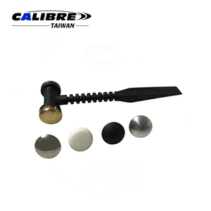 TAIWAN CALIBRE Kit d'outils multifonctionnel mini-marteau pour la réparation de carrosserie automobile avec embouts en plastique rigides pour ajustement universel - Product Image 5