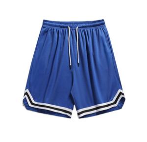 Pantalones cortos de baloncesto de malla en blanco de poliéster ajustados para gimnasio de verano con logotipo personalizado, pantalones de hombre estampados de estilo informal de talla grande al por mayor - Product Image 2