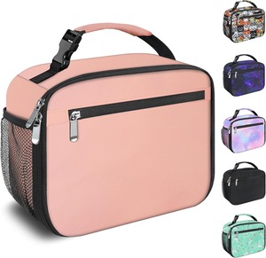 Kids <b>Lunch</b> Box for Boys Girls <b>Lunch</b> <b>Bag</b> Insulated Durable Lunchbox Children <b>Lunch</b> <b>Tote</b> <b>Bag</b> for School Black - Product Image 5