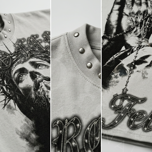 Hot Sale Fashionable Custom Embroidery Logo Sleeveless T Shirt Gothic Washed Cotton Streetwear Vintage Style OEM ODM Tank Top - Product Image 4