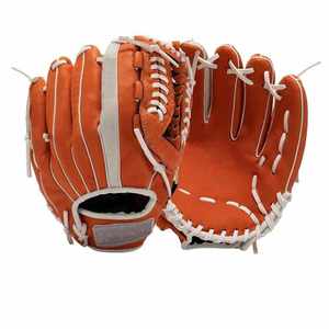 Professional Baseball Catchers Glove Leather Mitt Deep Pocket Durable <b>Stitching</b> High Performance Training Gear - Product Image 1