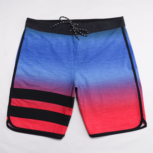 Wholesale Top Selling Men Casual <b>Waterproof</b> Spandex/Cotton Solid Quick Dry Breathable Elastic Waist Mid Pockets Beach <b>Shorts</b> - Product Image 4