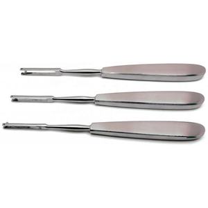 3 instruments manuels de placement de composite dentaire Ballenger, couteaux droits pivotants en acier inoxydable, usage chirurgical, 1 Dentavex DC-S-9 - Product Image 1