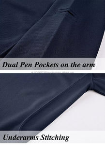 Camisetas Polo de Manga Corta para Hombre, Secado Rápido, Algodón Piqué, Camisetas Polo Lisas de Manga Corta para Verano - Product Image 3