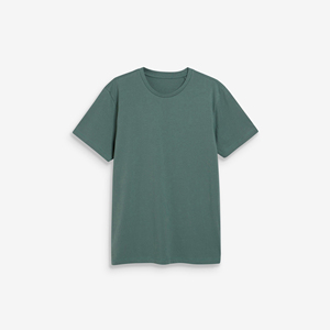 เสื้อยืดคอกลมผู้ชายปี 2025 ผลิตจากโรงงานโดยตรง รับผลิตแบบ OEM คุณภาพสูง ผ้าฝ้าย 100% สั่งทำโลโก้ได้ แห้งเร็ว ระบายอากาศดี แขนสั้น - Product Image 4