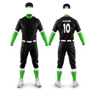 Tenue de baseball personnalisée pour adulte – Qualité supérieure 2026 – Design respirant – Imprimé par sublimation – Boutons – Softball – Grandes tailles – Ensembles 100 % personnalisables - Product Image 6