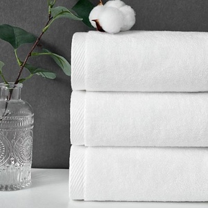 Serviette blanche douce en chenille, absorbante, pour le bain, le spa, le salon, la cuisine et le nettoyage - Product Image 3