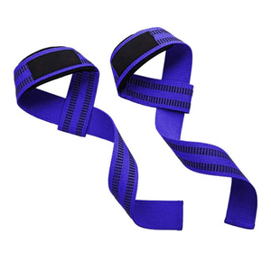 Custom Made Gym Lifting Strap Fitness Lifting Strap Neoprene Padded <b>Weight</b> Lifting Power Training Hand <b>Bar</b> Lifting Strap Custom - Product Image 1