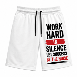 Shorts de sport personnalisés OEM pour hommes, légers en polyester, séchage rapide, pour la course et l'entraînement, avec cordon de serrage, coupe haute - Product Image 6