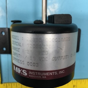 Transducteur de pression MKS 223B-13364 TYPE 223B - Gamme de transducteurs de pression - Équipements et pièces semi-conductrices de renommée mondiale à la fois fiables et d'origine - Product Image 4