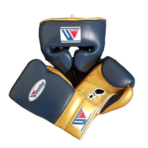 Conjuntos de Boxeo Personalizados en Color, Guantes de Boxeo, Protector de Cabeza, Protector Inguinal, Conjunto de Boxeo de Cuero Genuino de Primera Calidad - Product Image 1