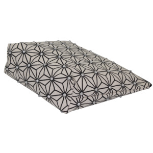 Pochette de maquillage en toile de coton réutilisable et écologique avec imprimé floral et travail de perles à la main, pour filles, étudiantes, organiseur de cosmétiques - Product Image 4