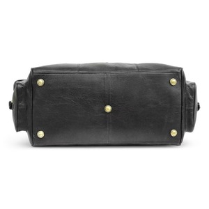 กระเป๋าเดินทางหนังแท้พรีเมียม น้ำหนักเบา พกพาสะดวก สไตล์วินเทจ กระเป๋าถือขนาดใหญ่สำหรับเดินทางช่วงสุดสัปดาห์ พร้อมหูหิ้ว - Product Image 4