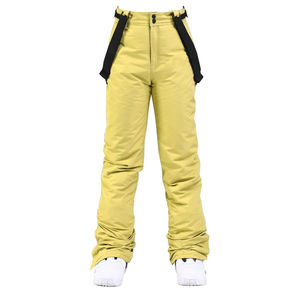 Pantalones de Esquí Premium con Forro Polar Cálido, Ecológicos, Transpirables, Elásticos, Impermeables y Resistentes al Viento para Hombres y Mujeres - Product Image 1
