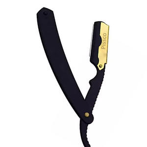 Rasoirs de rasage pour hommes, rasoir manuel en acier inoxydable, rasoir de sécurité à bord droit pour la barbe - Product Image 6