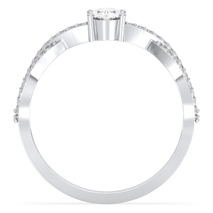 Nouvelles bagues de fiançailles REYES en argent sterling 925 et moissanite pour femmes, prix de gros, bijoux plaqués or rhodium 14 carats - Product Image 6