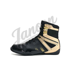 Chaussures de boxe personnalisées avec logo, haute performance, légères, pour la salle de sport et le ring, chaussures de boxe de haute qualité - Product Image 3