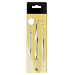 Dental Examination Set Mirror Probe Tweezers Dental Instruments Dentist Oral Care Kit Medical Grade Stainless Steel Dentavex CE - Product Image 1