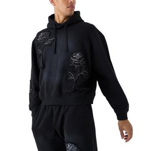 Pull-over surdimensionné personnalisé de haute qualité avec logo personnalisé Dernière conception OEM ODM Survêtement pour hommes - Product Image 4