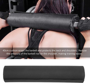 Custom Leather Coated Foam Barbell <b>Pad</b> Ultimate Neck & Shoulder Protection <b>Hip</b> Thrust <b>Pads</b> Gym Squats Weightlifting Barbell <b>Pad</b> - Product Image 5