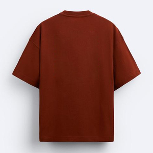 Camiseta Oversize Personalizada para Hombre, Algodón Grueso, Hombros Caídos, Estilo Urbano, Diseño Gráfico, Ropa al por Mayor - Product Image 4