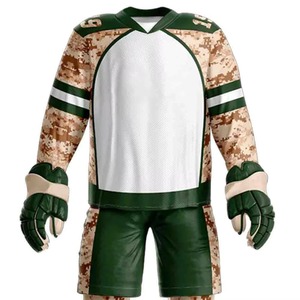 Comfortable Breathable Printed Ice Hockey Uniforms for Men Customized Logo & Colors Quick Dry 100% Polyester Sportswear Uniforms - Product Image 5