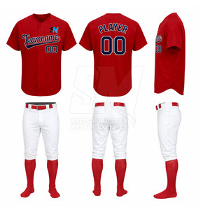 Nuevo Uniforme de Béisbol Transpirable para Adultos, Ropa Deportiva 100% Poliéster - Product Image 5
