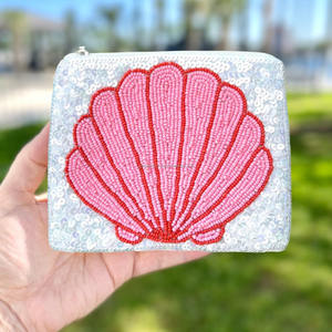 Beaded Shell <b>Clutch</b> <b>Bag</b> Handmade Sequin <b>Pearl</b> Embroidered Evening Purse Luxury Designer Party Wedding Custom Wholesale Fashion - Product Image 5