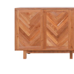 Aparador de 3 Puertas de Estilo Minimalista para Sala de Estar y Mueble Funcional que Ofrece Amplio Espacio de Almacenamiento - Product Image 6