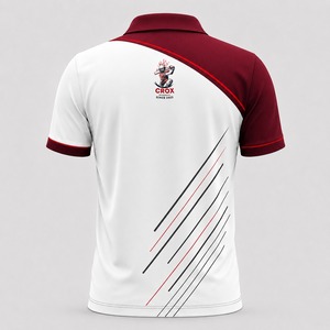 Camiseta Deportiva de Cricket de Alta Calidad, Ligera, Cómoda, a Precio Razonable, Transpirable, del Mejor Proveedor, con Impresión de Logotipo Personalizado - Product Image 2